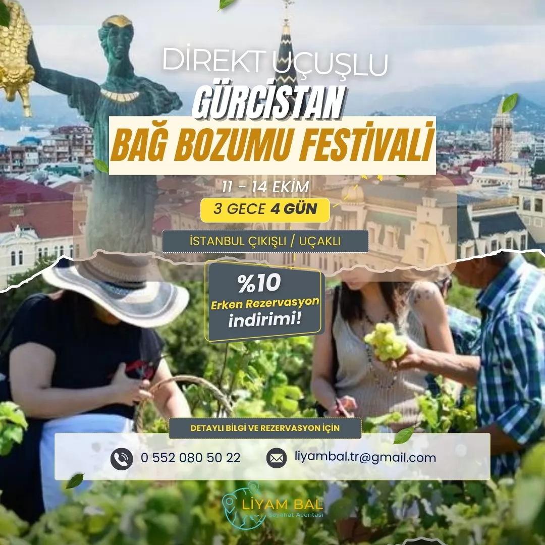 Gürcistan Bağ Bozumu Festivali